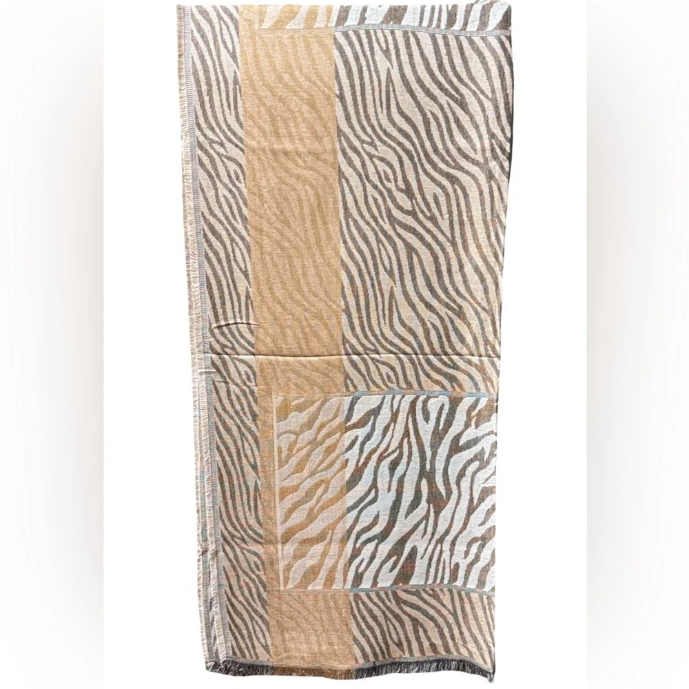 Zebra Animal Pattern Shawl Scarf